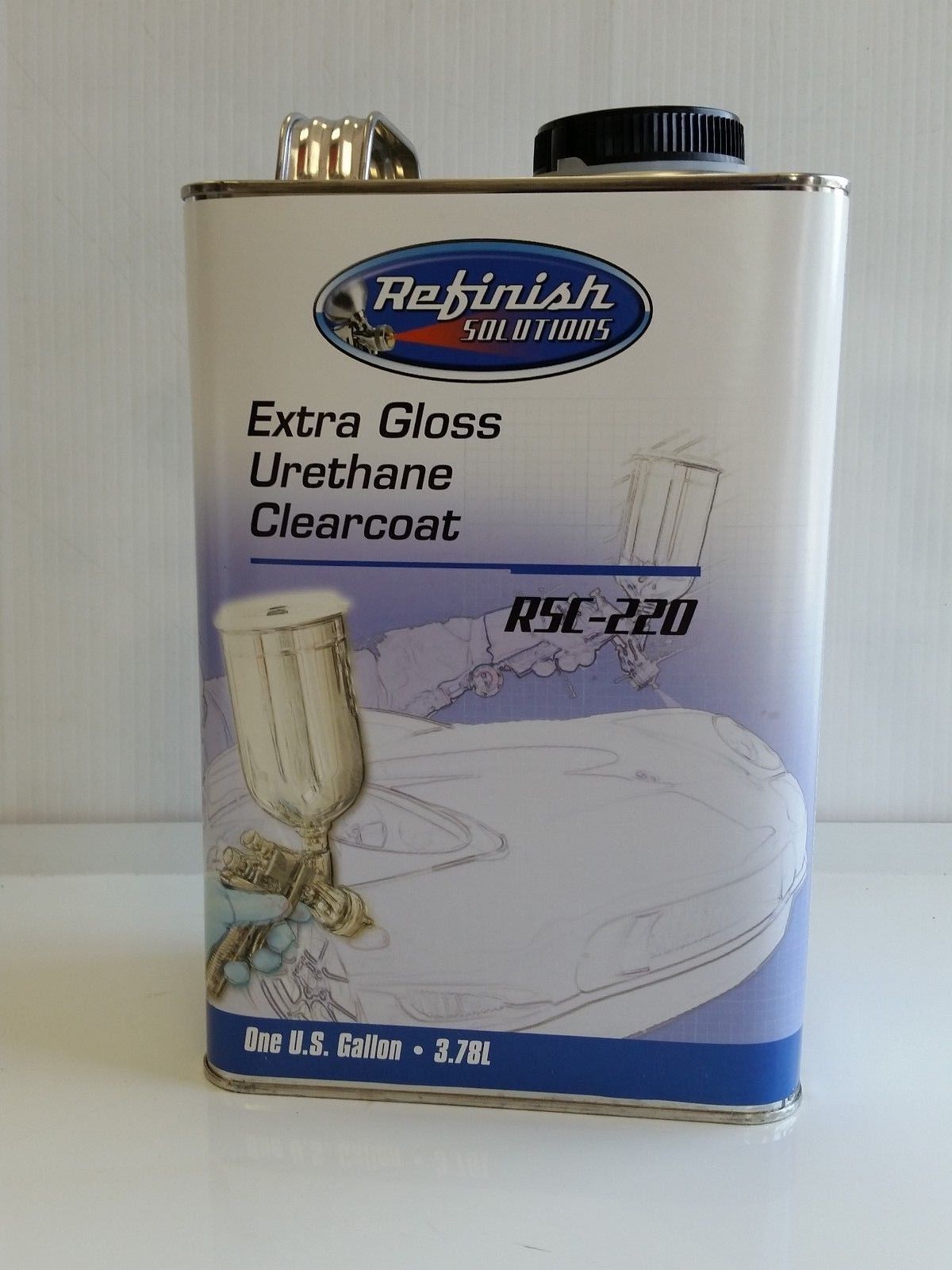 Refinish Solutions RSC220/RSA226 extra gloss urethane auto paint