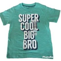 carters boys tshirt 3t “super cool big bro” brother shirt NWT 100% Cotton - $13.86