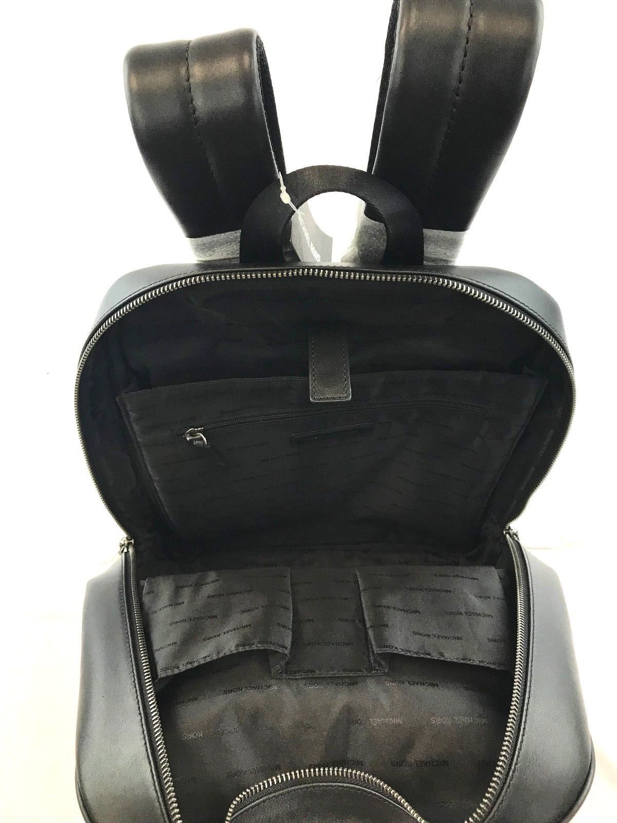 NEW MENS MICHAEL KORS CAMDEN LEATHER EMBOSSED BLACK CAMO ...