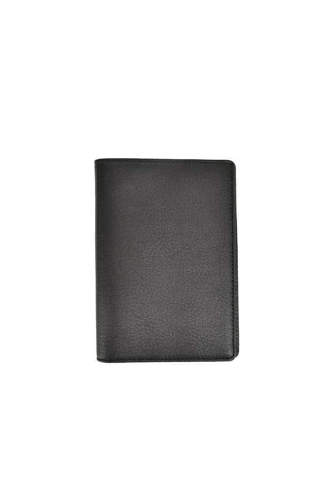 Want Les Essentiels Mens YYZ01 Pearson Passport Cover Leather 865 Black Size OS