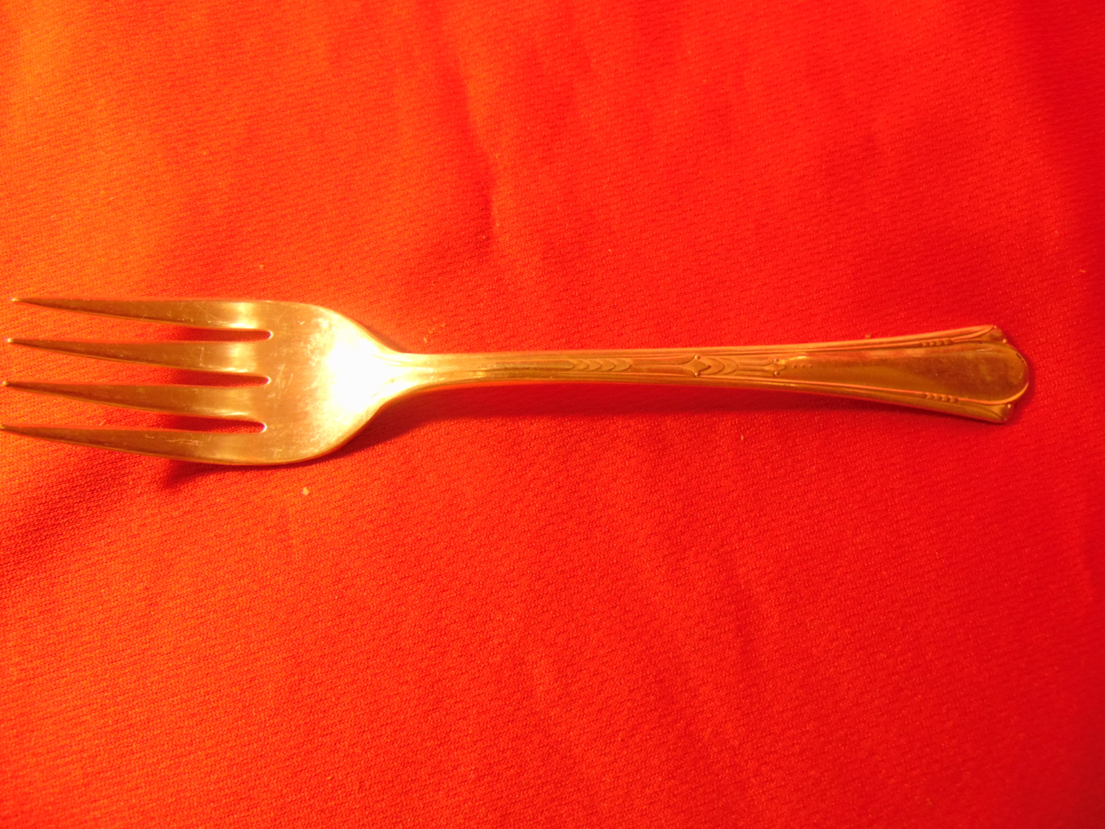 Primary image for 6" S.P. Salad Fork, from Valencia Silver/Inter Sil. in the Valencia Pattern