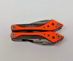 Lot of 4 Cabela&#39;s 8 In 1 Multi Tool Flat Nose Pliers Wire Strippers Scis... - $24.28