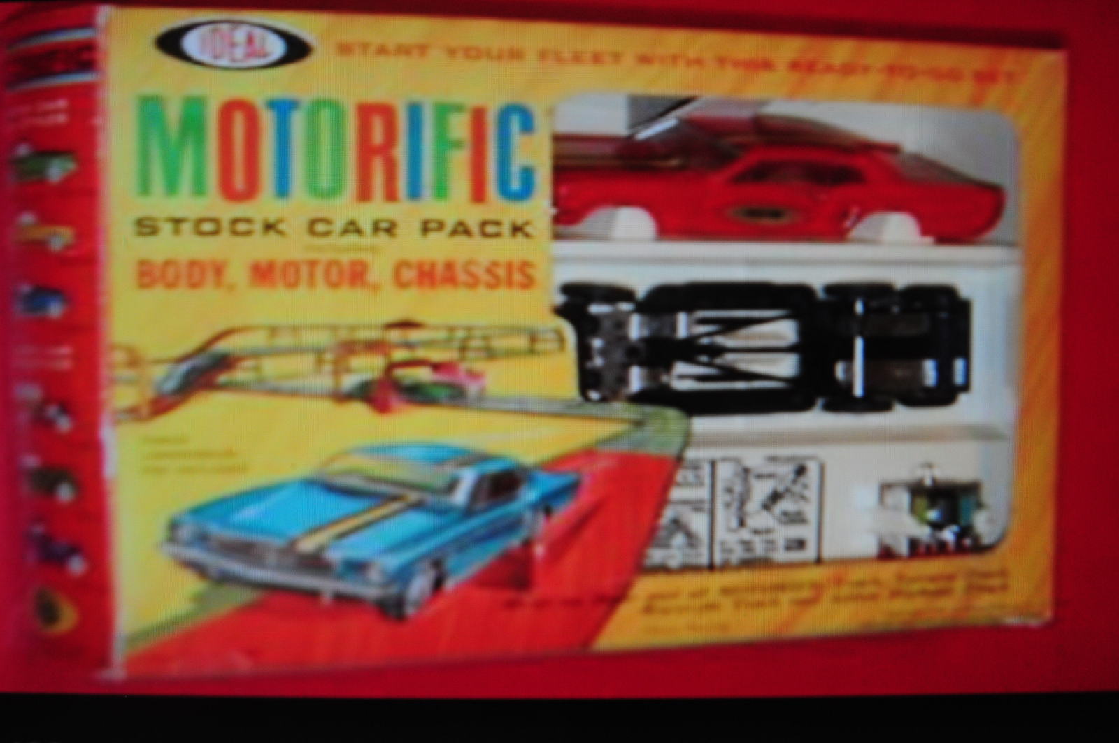 ideal toys Motorific Boxes only repro set.no car or motor 1 ea Other