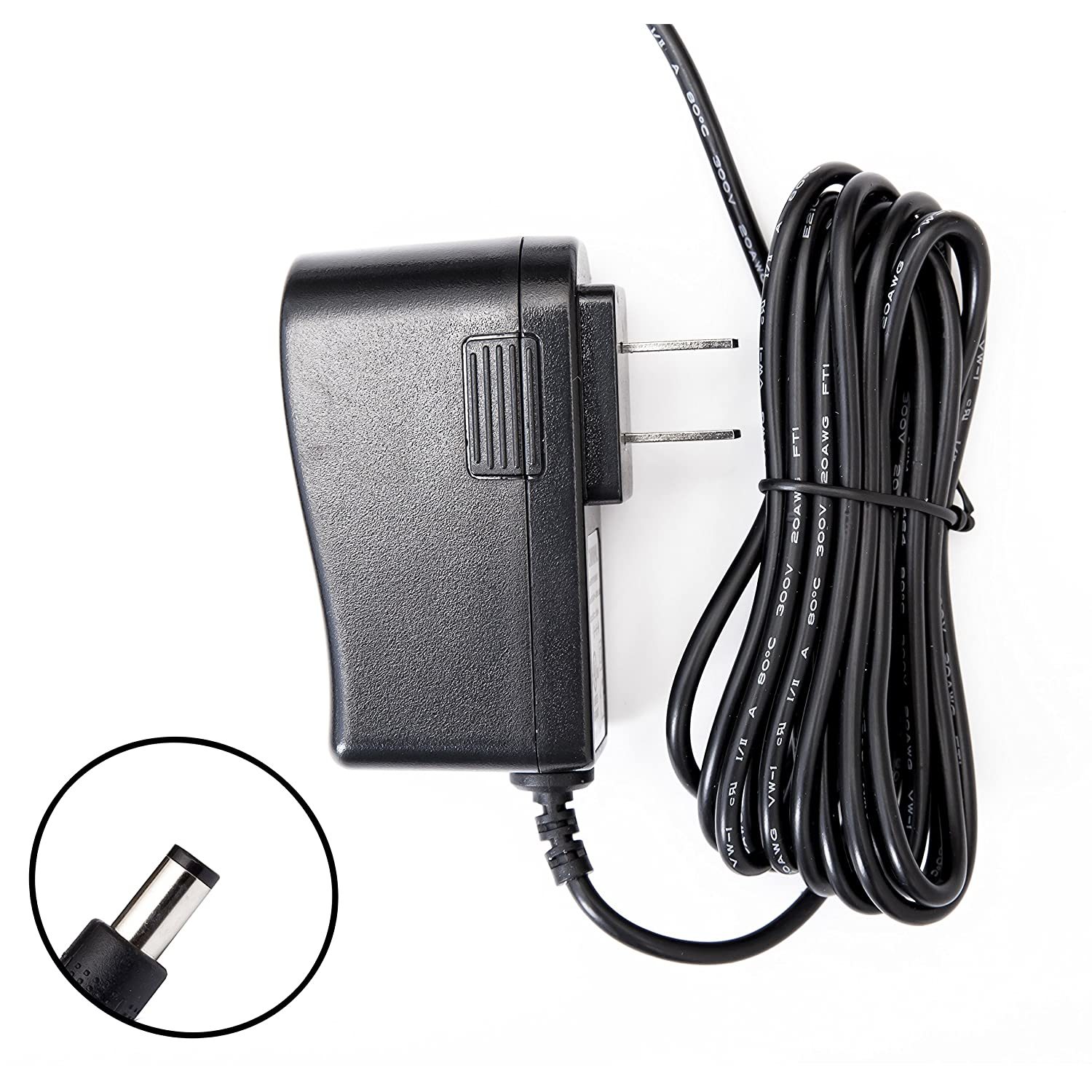 9 Volt Dc 9V Ac Adapter Power Supply Compatible With Zoom Ad-16 Extra ...