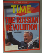 TIME MAGAZINE Special Report THE RUSSIAN REVOLUTION AUG 1991 YELTSIN SEP 2, 1991 - $4.46