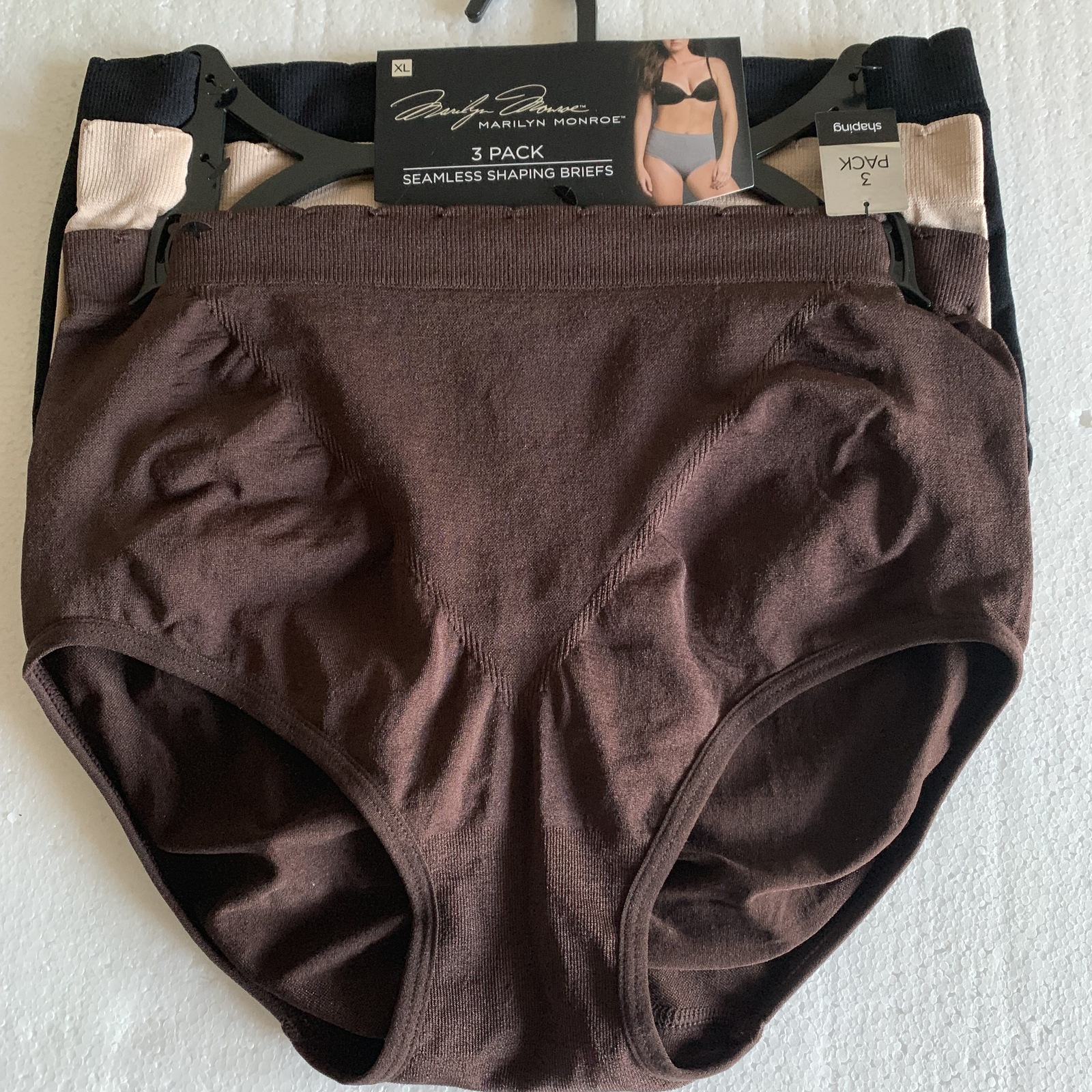 Marilyn Monroe Seamless Shaping Briefs Panties S L XL - Shapers