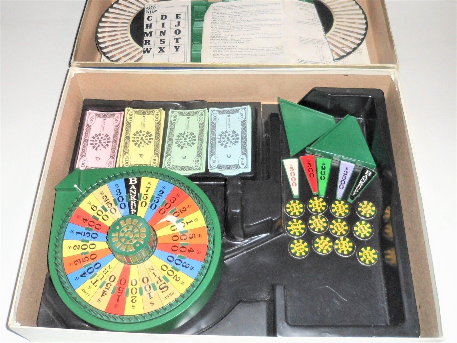 the wheel of fortune board game