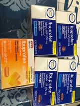 4 Signature Care Ibuprofen boxes, 100tablets, 1 box CVS Ibuprofen 50 tablets - $40.00