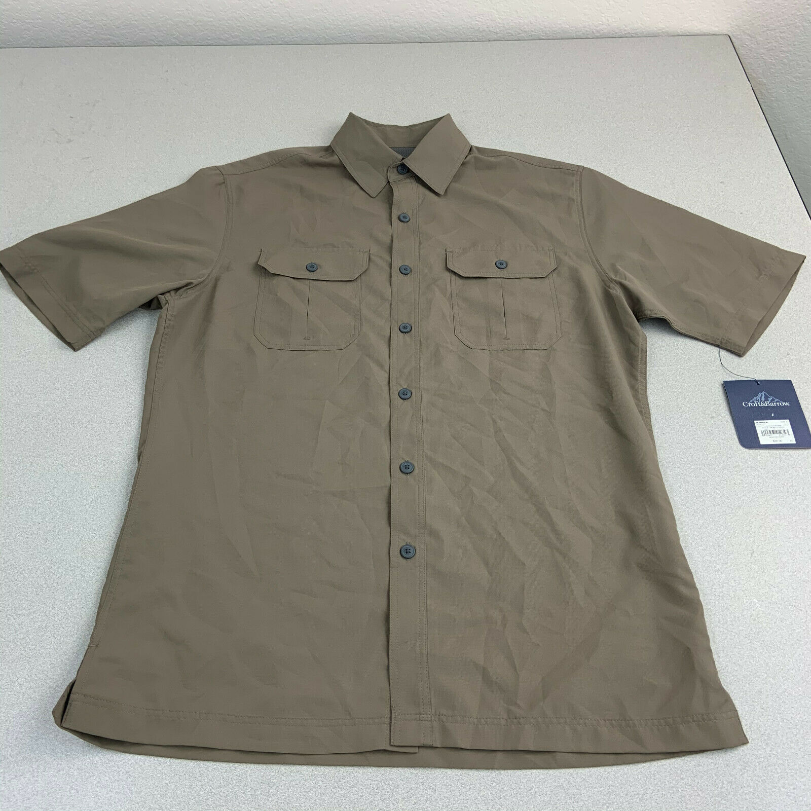 croft and barrow quick dry shirt short sleeve