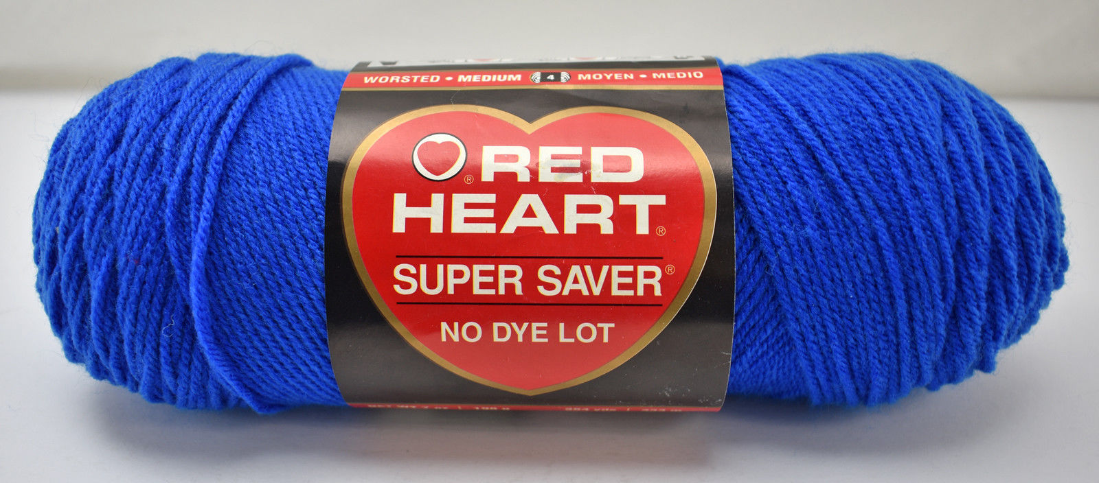 4 Ply Worsted Blue Suede 3945 Red Heart Super Saver Yarn E300 7 Oz Skein