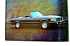 1980 mercedes 450sl owners sales brochure w107 w123 w116 new original 300cd 300 - $16.33