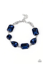 Paparazzi Cosmic Treasure Chest Blue Bracelet - New - $4.50