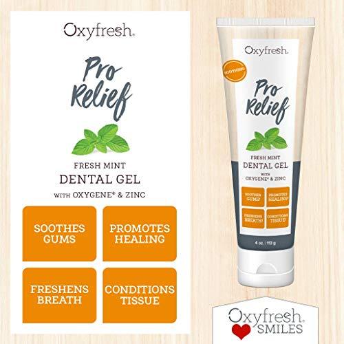 Oxyfresh Pro Relief Dental Gel with Oxygene Dentist
