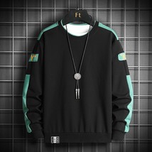 LBL Autumn Men Crewneck Sweatshirt Long Sleeve Hip Hop Sweatshirt Streetwear Hoo - $93.88
