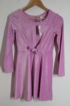 NWT Justice 10 Pink Corduroy Stretch Knot Front Dress - $19.95