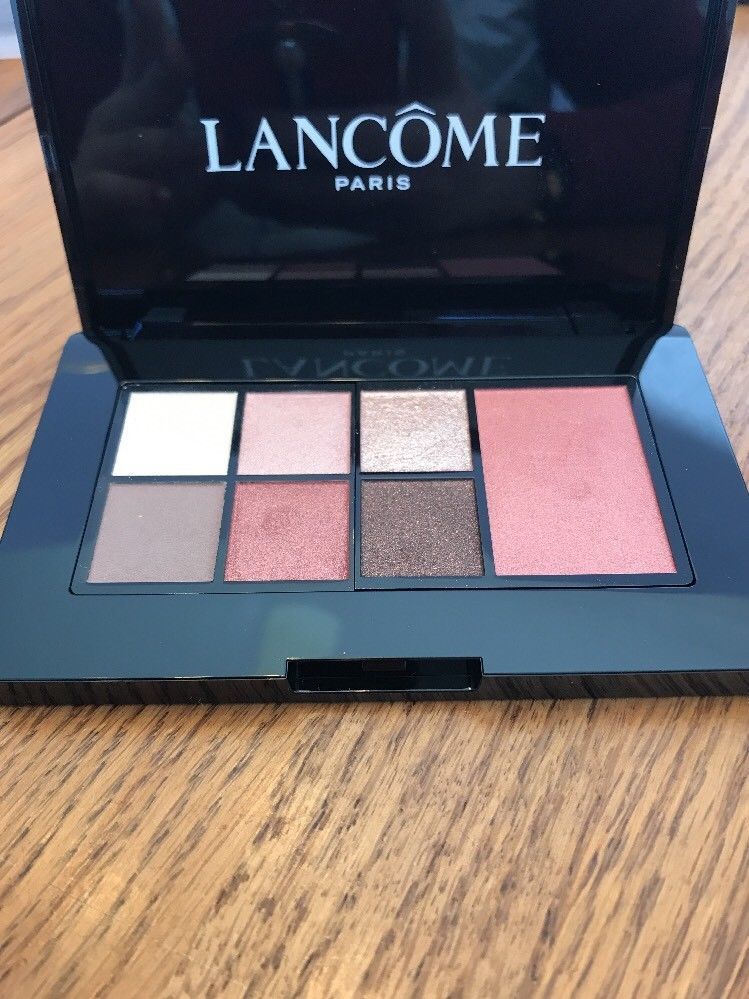 lancome eyeshadow and blush palette glam