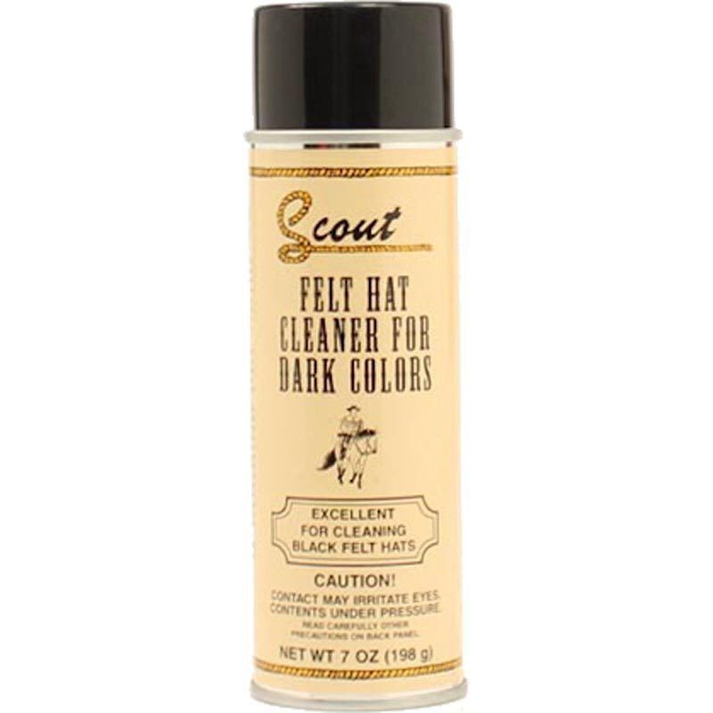 Scout Felt Hat Cleaner Spray Dark Color Felt Hats Cleans And Removes Stains 7 OZ