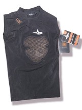 NWT All Star Protective Heart Shield Body Shirt PHS4000 Black Youth S/M - NWT