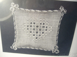 From Nan's Hand Heart Sachet Cross Stitch Pillow Pattern image 2