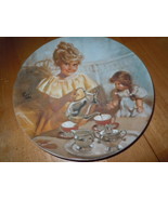 Modern Masters Cora&#39;s Tea Party Collectors Plate 1982 - $4.99