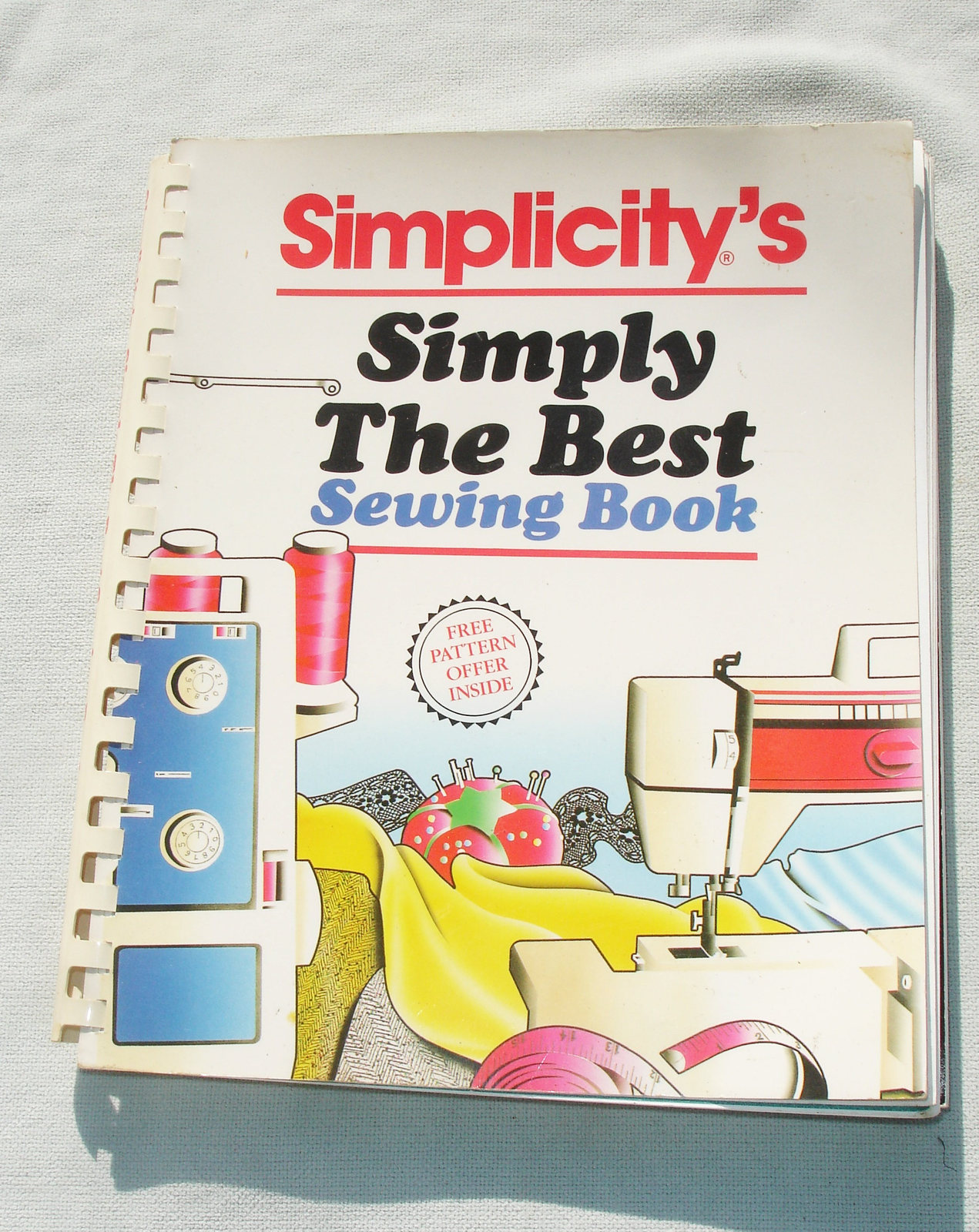 1988 Simplicity's Simply the Best Sewing Book - Craft Book - Books & Videos