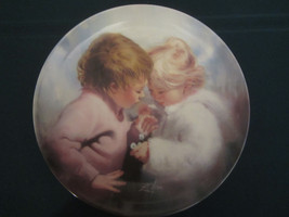 TINY TREASURES collector plate DONALD ZOLAN Childhood Friendship #3 CHIL... - $23.99