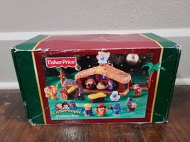 Fisher Price Little People Nativity Figures and Playset with Box - Complete - $33.85