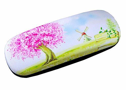 PU Leather Hard Shell Eyeglasses Cases Protective Case for Glasses Cartoon Windm