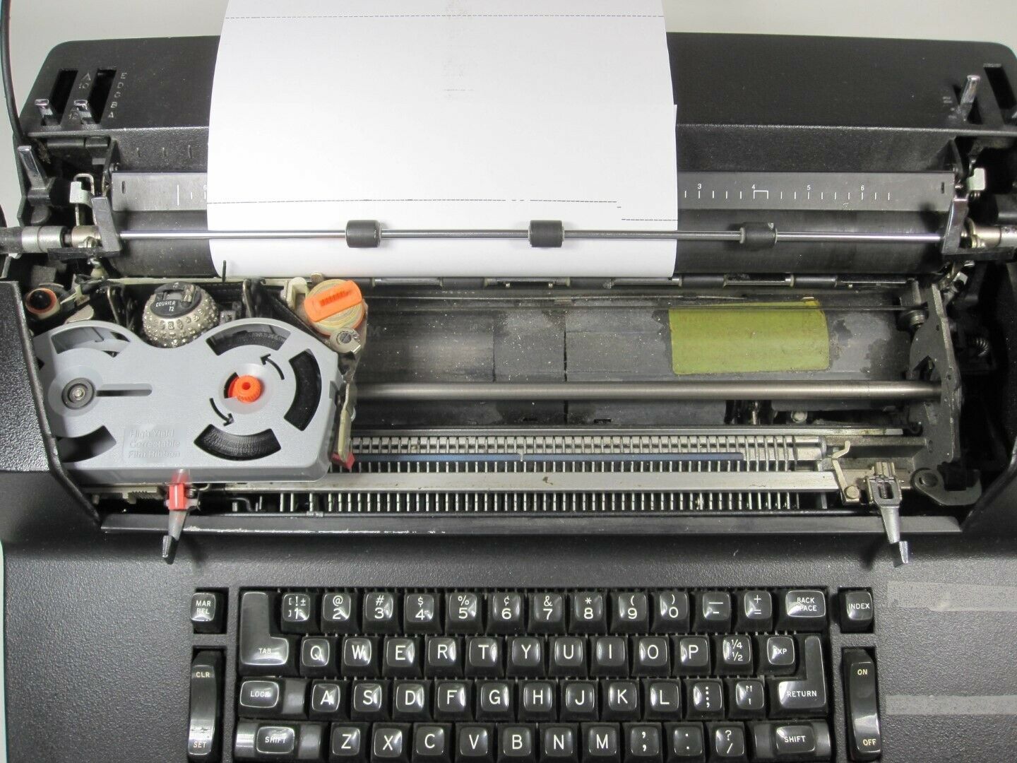 IBM Correcting Selectric II Electric Typewriter Black For Parts or