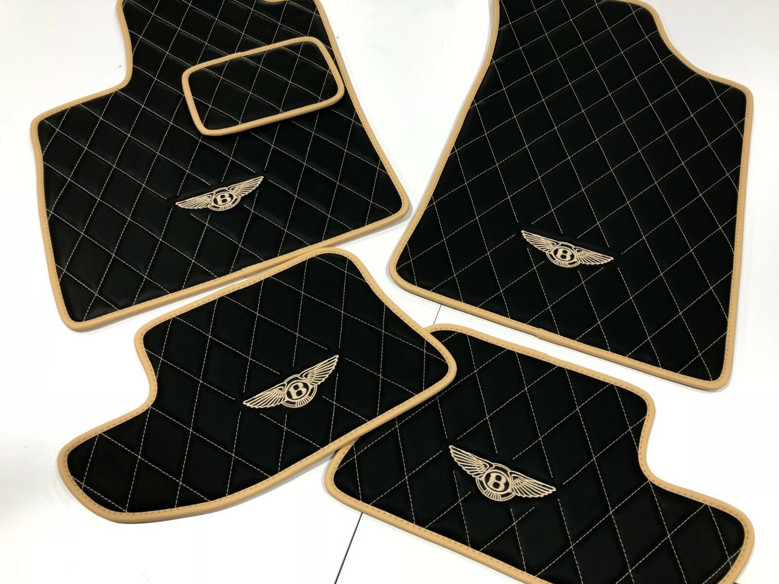 Bentley Continental Flying Spur, GT, GTC 20062018 Black/Saffron Floor