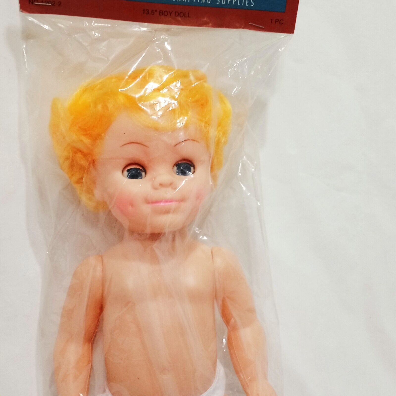 Boy Doll Body Yellow Hair 