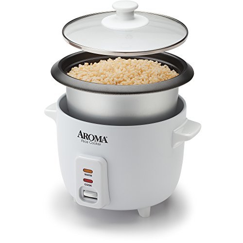 Aroma 6Cup PotStyle Rice Cooker which is Easytoclean, nonstick