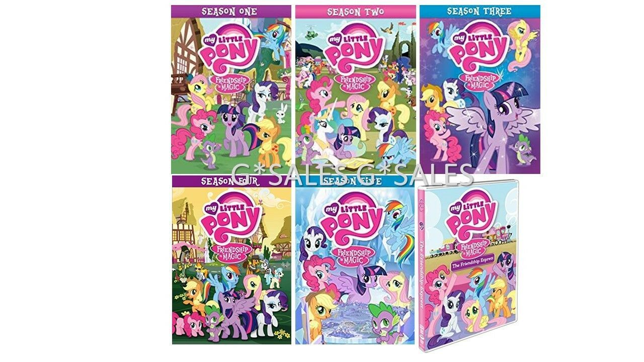 My Little Pony Friendship is Magic Series Complete Season 1-5 + EXPRESS ...