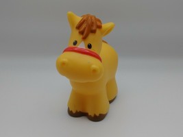Fisher Price Little People Yellow Horse Donkey Replacement - $4.94