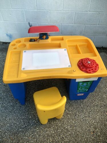 vintage little tikes art desk