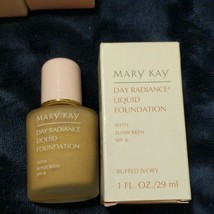 Mary Kay Day Radiance Liquid Foundation Buffed Ivory 1 fl oz #6325 - $16.10