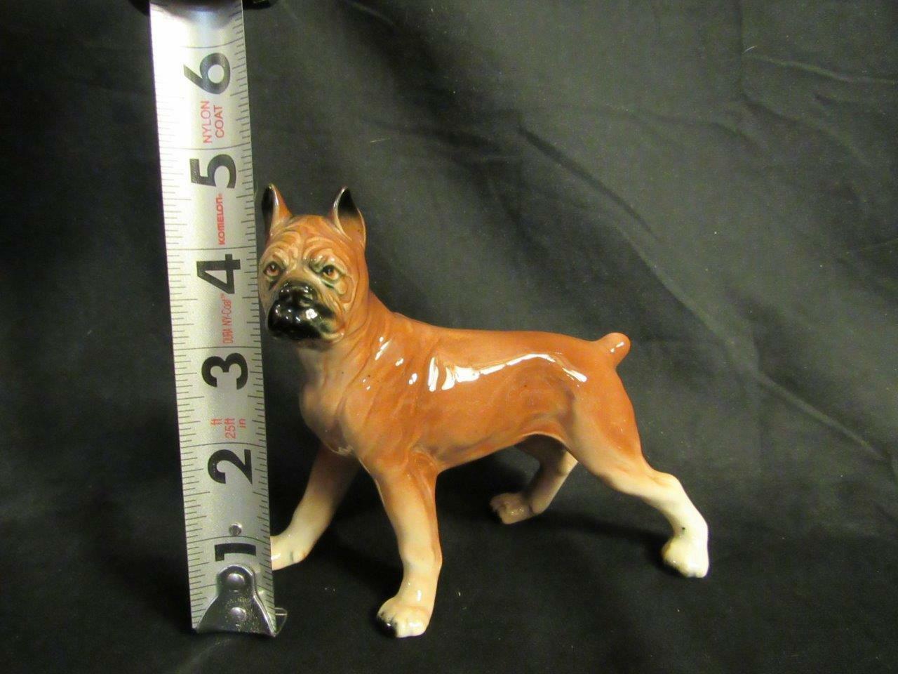 ceramic boxer statue