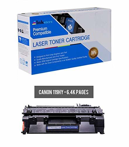 Inksters Compatible Black Toner Cartridge Replacement for Canon 119 HY - Compati
