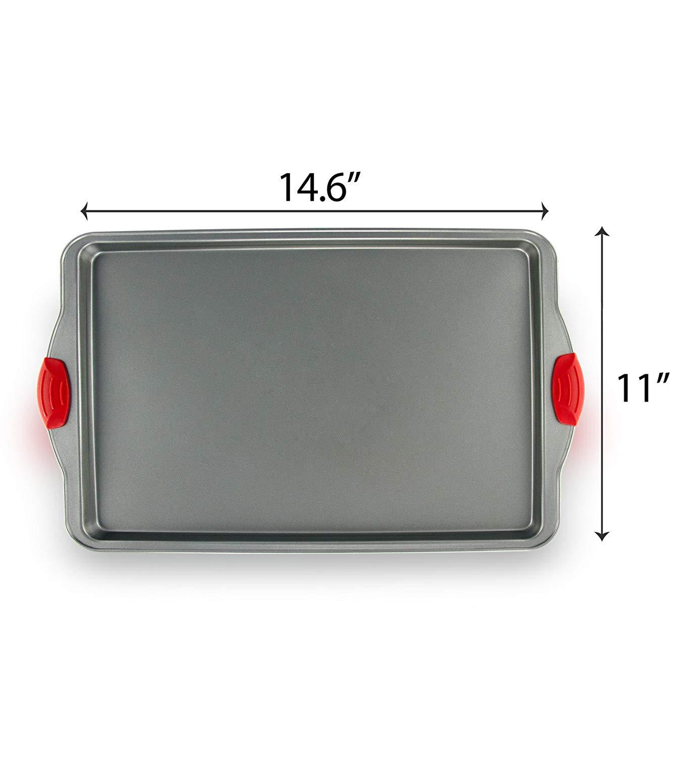 Nonstick Baking Sheet Pan, Stainless Steel Cookware,Warp & Rust