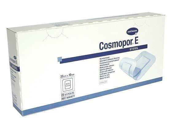 Cosmopor E Sterile Adhesive Wound Dressings 25cm x 10cm x 25 Surgical Cuts Burns