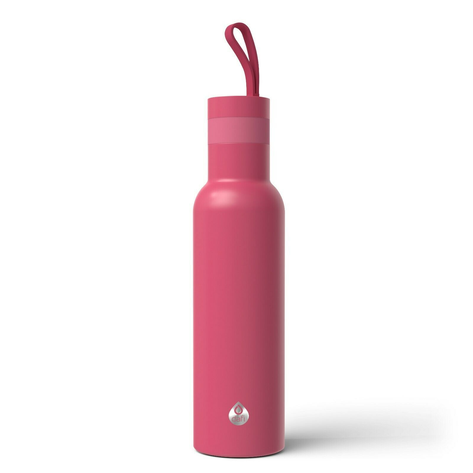 Dafi Double Wall Insulated Stainless Steel Thermal Bottle 17 fl oz Pink BPA-Free