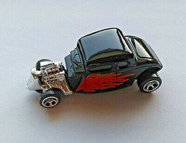 Maisto 1934 Ford Hot Rod Car, Black with Flames, Just Out of Package Condition. - $2.49