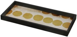 Tray NOTRE MONDE Translucent Silhouettes Sienna Dots Brown - $209.00