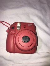Fujifilm Instax Mini 8 Instant Film Camera (Pomegranate Red) - $49.00