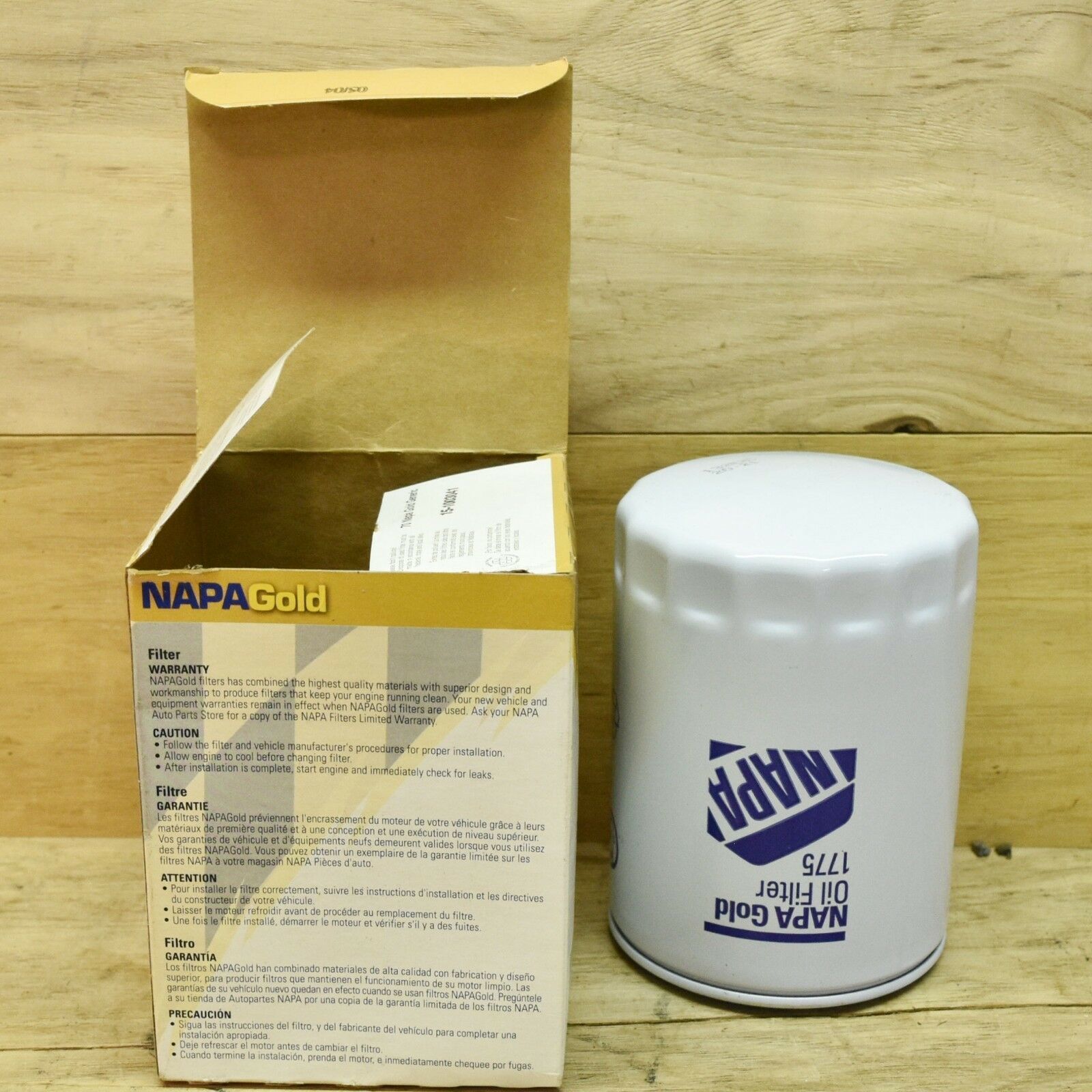 1775 NAPA Gold Oil Filter Interchange Wix 51775 Oil Filters