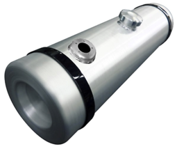 8.5 GALLON 8x40 END FILL SPUN ALUMINUM GAS TANK 1//4 NPT TRIKE DUNEBUGGY