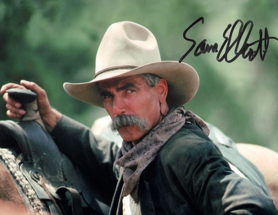 SAM ELLIOTT SIGNED PHOTO 8X10 AUTOGRAPHED TOMBSTONE - Autographs-Reprints