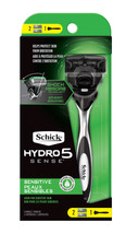 Schick Hydro 5 Sense Sensitive Men&#39;s Razor and 2 Refills  - $14.95