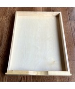 Solid Maple Wood Pull Out Shelf, Kitchen and Bath Cabinetry 16” x 22” Fi... - $31.60