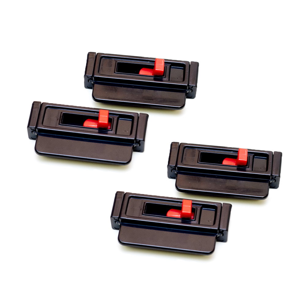 Seat Belt Tension Adjuster (4-Pack, Black) from Seat Belt Extender Pros